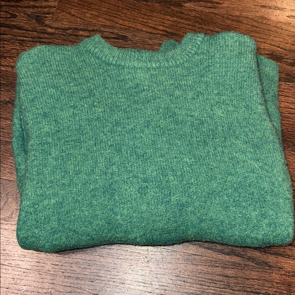 Zara Green Knit Sweater - Picture 1 of 3